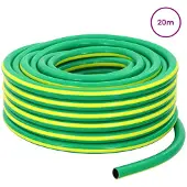 vidaXL Tuinslang 5-laags Groen en Geel 25 mm PVC