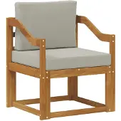 vidaXL Buitensofa Massief Acacia Hout en Polyester