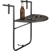 Relaxdays Balkontafel BASTIAN inklapbaar