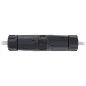 InLine In-line patchkabelconnector Cat.6A, waterdicht (IP68), 2x RJ45-aansluiting, afgeschermd, zwart