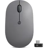 Lenovo Go USB-C Muis Draadloos, Radiografisch Optisch Grijs 5 Toetsen 2400 dpi