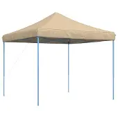 vidaXL Partytent, 292 x 292 x 315 cm, beige, Oxford-stof