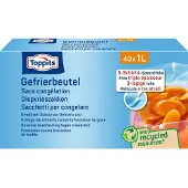 Toppits Diepvrieszakjes 1 liter 40 stuks