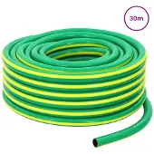 vidaXL Tuinslang 5-laags Groen en Geel 19 mm PVC