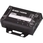 Aten VE811R - 4096 x 2160 Pixels - AV-receiver - Bedraad - 3D - Zwart - HDCP