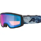 Alpina Skibril Bivio Q-Lite Black/Blue Matt