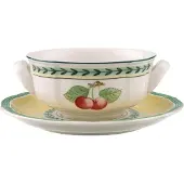 Villeroy & Boch Suppentasse mit Untertasse French Garden Fleurence 240 ml
