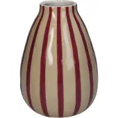 HD Collection Vaas Stripe - Aardewerk - Multicolor - 12 x 18 x 12 cm (BxHxD)
