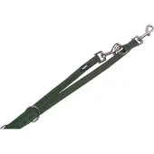 Nobby Soft Grip Verstelbare Hondensnoer S 15mm/200cm Donkergroen