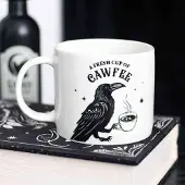 Something Different - Fresh Cup of Cawfee Raven Mok/beker - Multicolours
