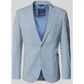 s.Oliver Black Label slim fit colbert met katoen, viscose en linnen