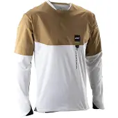 Leatt - MTB Trail 6.0 L/S Jersey Cargo - Fietsshirt S, grijs