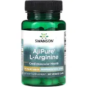Swanson Health - AjiPure L-Arginine, 500 mg - 60 capsules