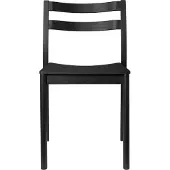 Ferm Living Boda Eetkamerstoel Zwart - Stoelen As Black - 1104272950