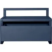Ferm Living Little architect opbergbank Dark Blue, 60x30x41,2 cm