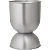 Ferm Living Hourglass bloempot klein Ø30 cm Aluminium