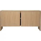 Ferm Living Parcel Kast 50x100 Cm Eiken - Dressoirs en buffetkasten Eikenfineer Oak - 1104273140