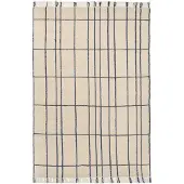 Ferm Living Sen Vloerkleed 170x240 Cm - Vloerkleden met motieven Wol Indigo - 1104272770