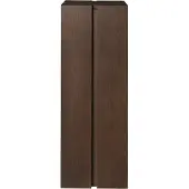 Ferm Living Parcel Pedestal H90 | Dark Stained
