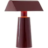 &tradition Caret MF1 Draagbare Tafellamp Dark Burgundy