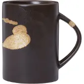 Ferm Living Mok Koyo Dark Brown / Buff 300 ml
