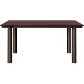 Ferm Living Atura eettafel Donker chocolade-burgundy, 90x160 cm