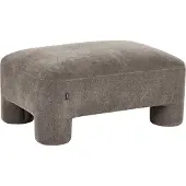 Beliani HOGBO - Ottomaan - Bruin - Polyester