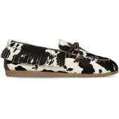 Manfield Cow print pony hair loafers | Maat 40
