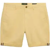 Superdry Premium Regular Chino Shorts Yellow Grootte: 34