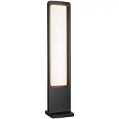 Paulmann LED tuinpadverlichting - tuinlamp Reana, zwart, metaal, Modern, LED buitenlamp