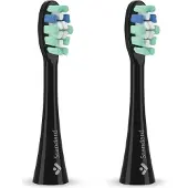 TrueLife SonicBrush Clean Standard – Zwart, met 2 verwisselbare opzetstukken