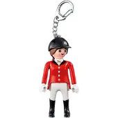 Playmobil Sleutelhanger ruiter, Porte-clés Cavalière