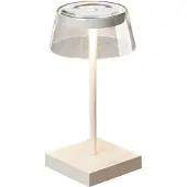 Gnosjö Konstsmide 7816-250 Scilla weiss LED-tafellamp voor buiten 2.5 W Warmwit Wit