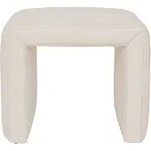 Urban Nature Culture Lyne poef 46x35x38 cm Off white