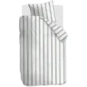 Vtwonen Fun Stripe dekbedovertrek - Eenpersoons - 140 x 220 cm - Blauw