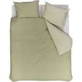 Vtwonen Cozy Slub Groen Dekbedovertrek 240 x 220 cm