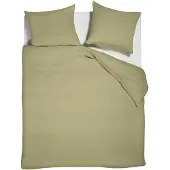 Beddinghouse Dekbedovertrek Mist Groen Katoen-240 x 200 / 220 cm | Lits-Jumeaux