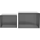 Fonq Float Bijzettafel - Set van 2 - Smoked