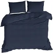 Fonq Fresh Dekbedovertrek Indigo Blue-200 x 220 cm