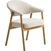 Fonq Pucca Eetkamerstoel - Licht Eiken - Beige