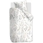 Ariadne at Home Dekbedovertrek Silent Wit Katoen-140 x 200 / 220 cm | 1-Persoons