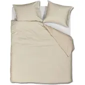 Beddinghouse Dekbedovertrek Monsoon Zand Katoen-240 x 200 / 220 cm | Lits-Jumeaux