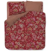 Pip studio Dekbedovertrek Matata Rood Katoen-200 x 200 / 220 cm | 2-Persoons