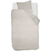 Vt wonen Dekbedovertrek Gentle Embrace Zand 140x200/220 cm