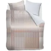 Kardol Dekbedovertrek Digital Weave Grey Green Katoensatijn-200 x 200 / 220 cm | 2-Persoons