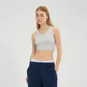 Ellesse Dames/Dames Ballante Racerback Sportbeha (Lichtgrijs mergel)