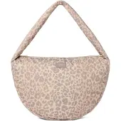 Studio Noos crossbody tas Leopard Puffy beige Dames Polyester Effen