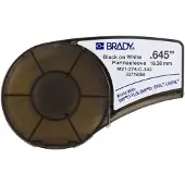 Brady M21-375-C-342 tape krimpkous zwart op wit 16,38 mm x 2,10 m (origineel)