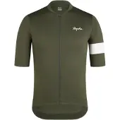 Rapha - Core Jersey - Fietsshirt XL, olijfgroen
