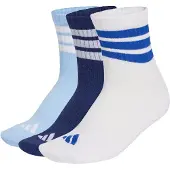 Adidas Sportsokken 'Ess' lichtblauw / donkerblauw / wit